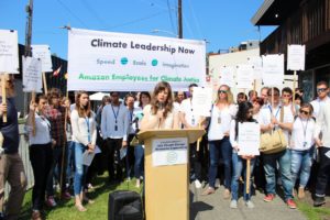 Quand les employés d’Amazon, Microsoft, Google font grève pour le climat